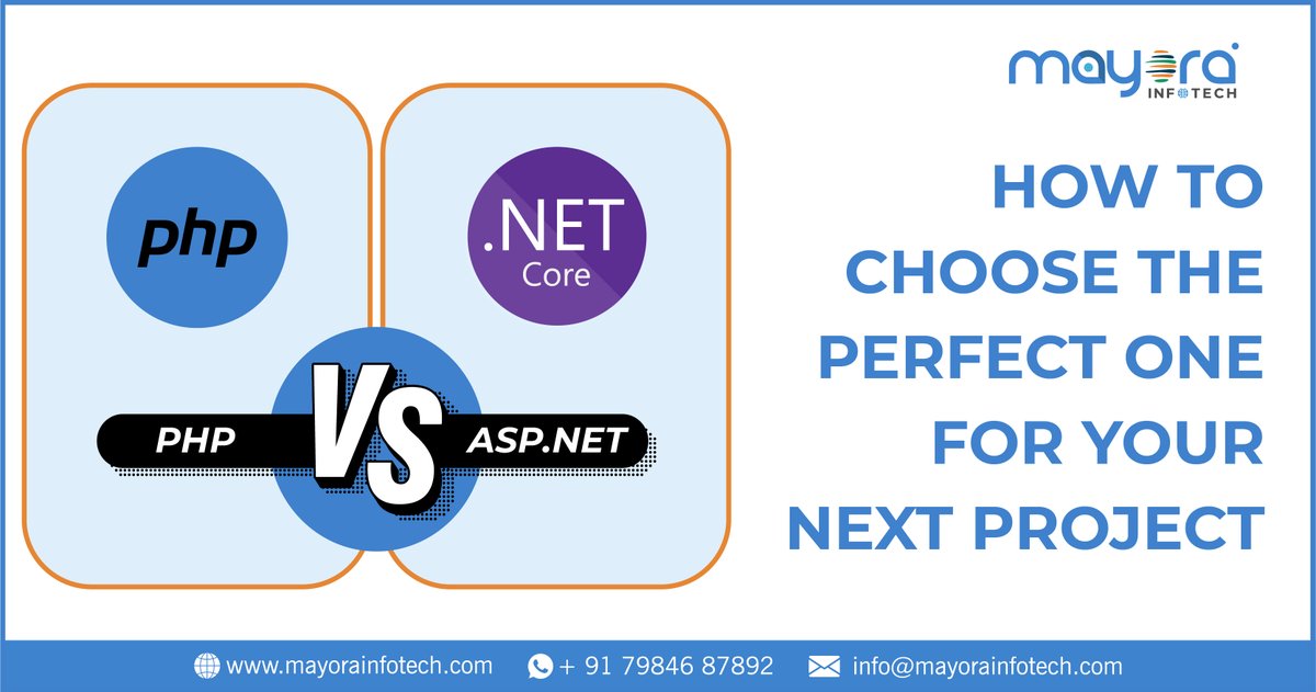 mayora_infotech's tweet image. In this blog post, we have made an overall comparison of #PHP vs #aspdotnet performance. A complete unbiased point-to-point comparison detailing out everything about both.
𝗥𝗲𝗮𝗱 𝗺𝗼𝗿𝗲 ➡ lnkd.in/e4jEvQVn
#phpvsaspdotnet #blog #phpdevelopment #dotnetdevelopment