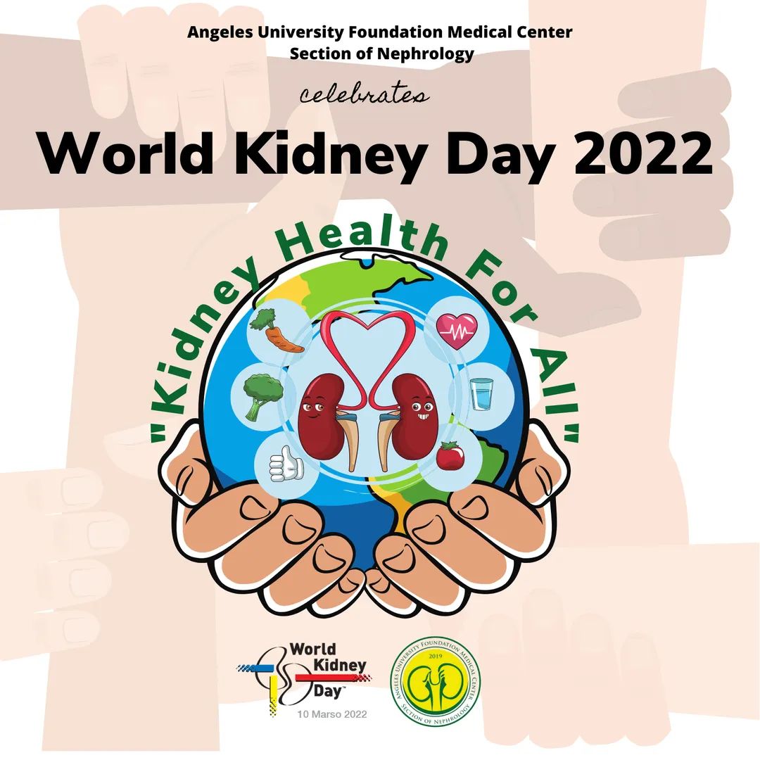 AUFMC_Nephro's tweet photo. March 10 is #WorldKidneyDay !

This year, the #WorldKidneyDay campaign celebrates #KidneyHealthforAll! Join us in increasing kidney
health education and awareness to close the knowledge gap about kidney disease

#AUFMCNephrology
#WorldKidneyDay2022 https://t.co/5xkEY8WpyE