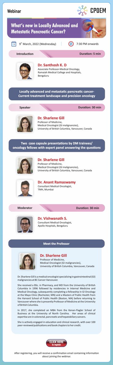 CpoemF's tweet photo. Webinar: What’s new in Locally Advanced and Metastatic Pancreatic Cancer? - https://t.co/hwDIegqyZ6 https://t.co/dDi3cTRZNM
