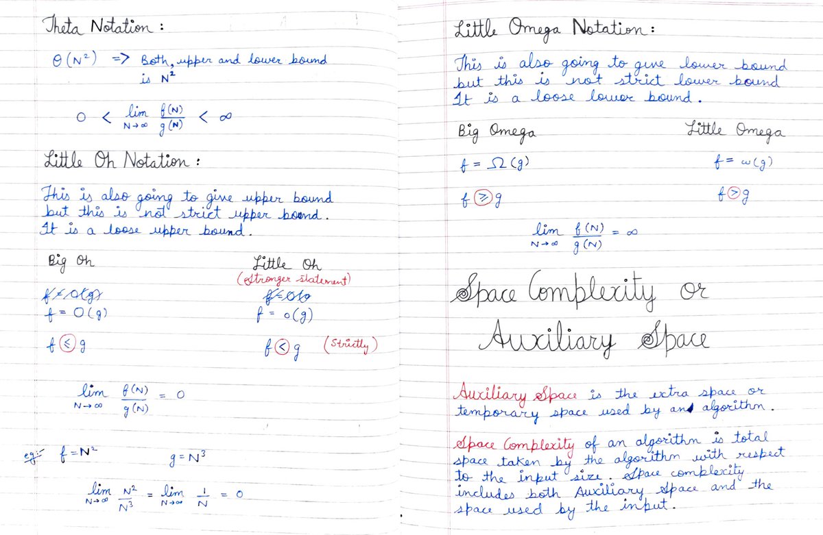 TTapya's tweet photo. Completed the Time and Space Complexity lecture. Phenomenal as always @kunalstwt.
I've added notes on my GitHub https://t.co/JXHL9F3NjY (22 pages, single page notes). I Hope you like them.
#100DaysOfCode #DSAwithKunal  @commclassroom #Java https://t.co/c1HU4f67Sv