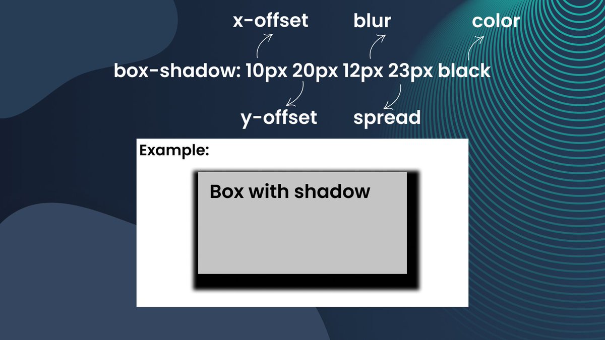 _gulam_anas_'s tweet image. Box-shadow property in css

learn about box shadow property in detail

A 🧵