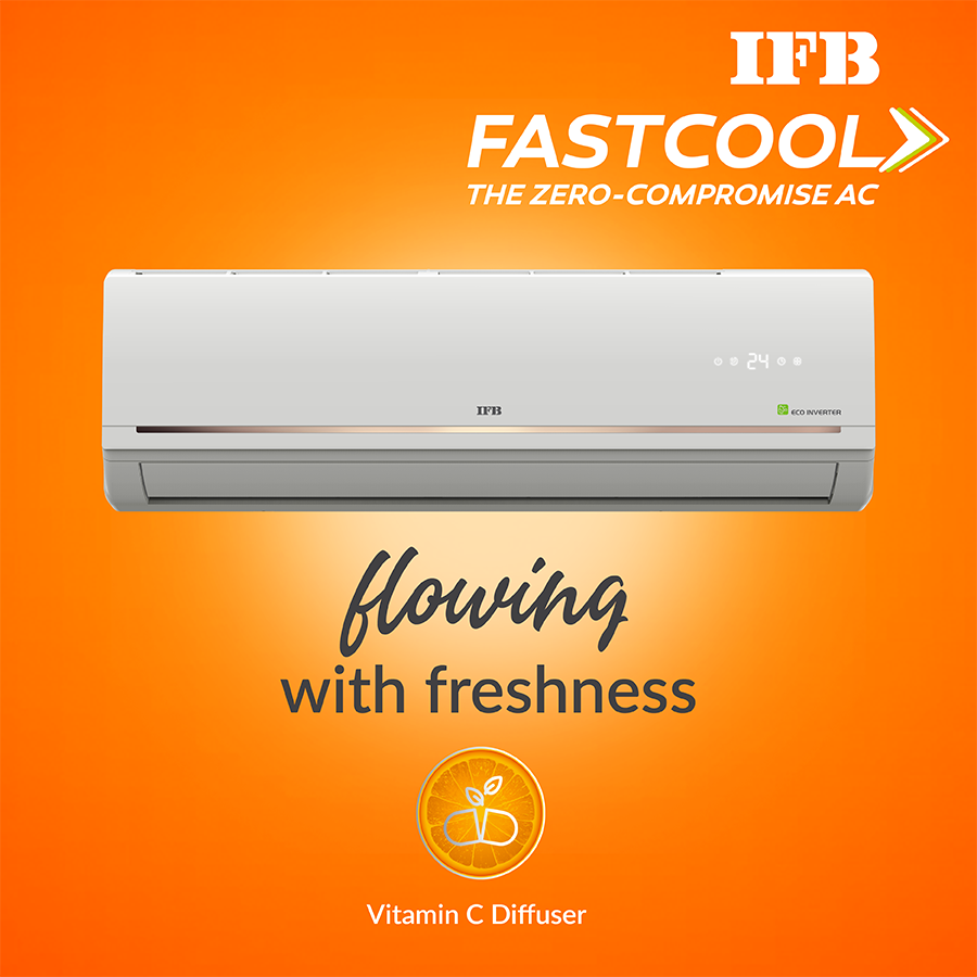 IFBAppliances's tweet photo. Our IFB FastCool AC comes with a Vitamin C diffuser that improves air quality by adding natural antioxidants. Breathe fresh and healthy air with IFB.
https://t.co/Ne0zKVgICX
#IFBAppliances #IFBFastCool #Uncompromise #AirConditioner #SetYourselfFree https://t.co/xn8dJa3lLw