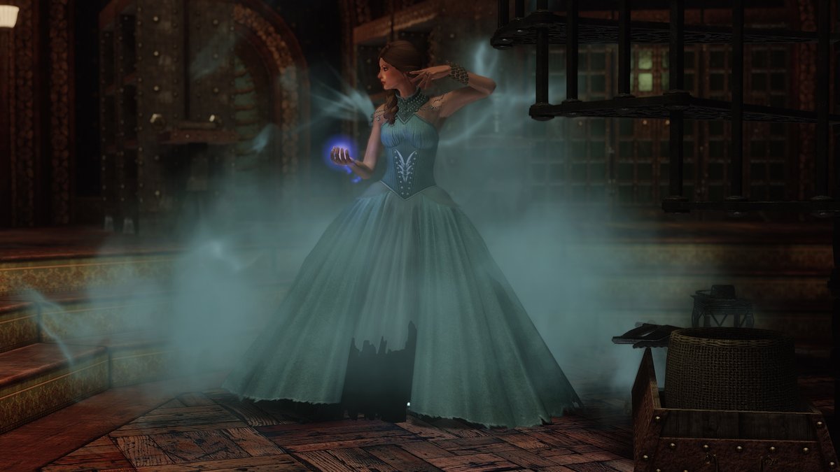 skyrim princess dress VS WIP/Concept: Ethereal Attire- Ethereal Princess (Wisp) with visual and  sound effects. #3DModel #3DModeling #Skyrim #Videogame #videogames #Fantasy  #EtherealFashion #AvanteGarde #armor