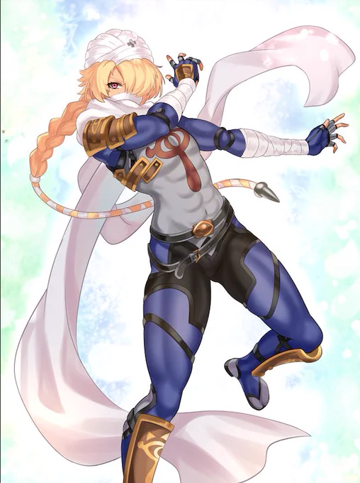 4/4

依頼イラストですゼルダからシークに変身シーンです! 