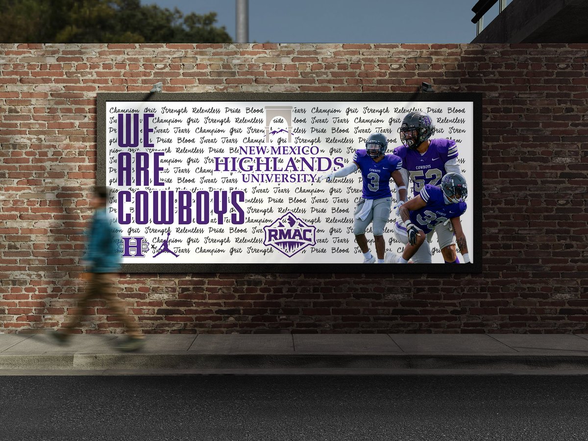 We Are Cowboys #GRIT #NMHUFootball <a href="/NMHUFootball/">NMHU Football</a> <a href="/NMHU_Athletics/">New Mexico Highlands Athletics</a>