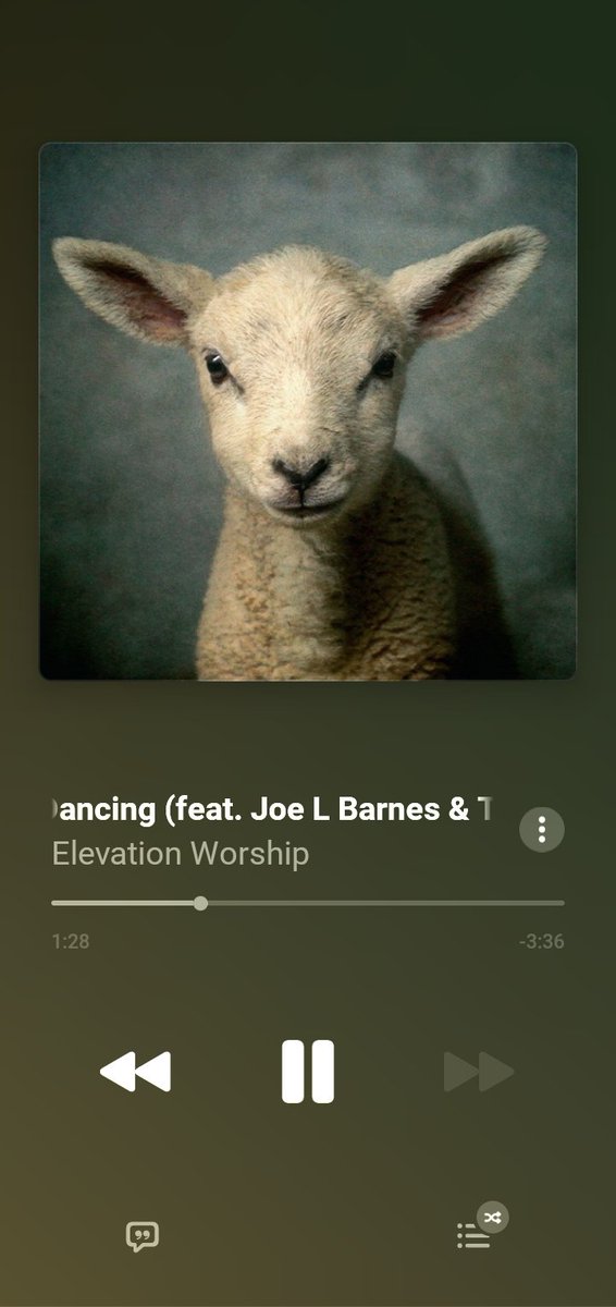 I dunno man this new <a href="/elevation_wrshp/">Elevation Worship</a> album 🔥🔥🔥🔥... 'Dancing' is my favorite so far.