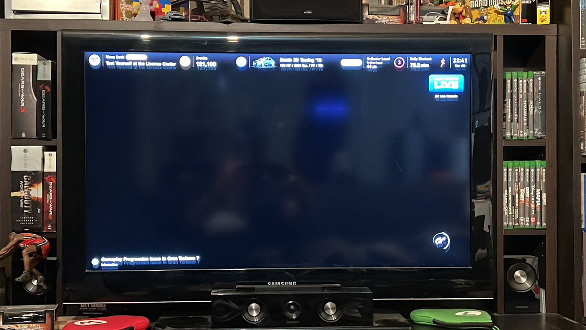 Anyone else having #GT7 crashing on #PS5 issues?
 Twice now I’ve had to reset my console as the game has just stopped responding. 
Currently stuck on this: