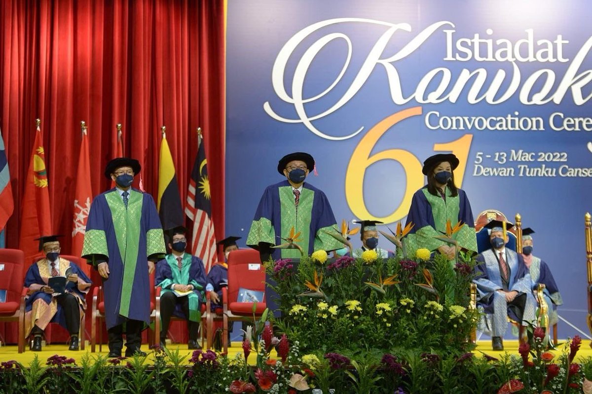unimalaya's tweet photo. UNIVERSITI MALAYA 61ST CONVOCATION CEREMONY
FIRST SESSION
DOCTORATE DEGREE
All Faculties
#umconvocation https://t.co/vXhSwlwS0N