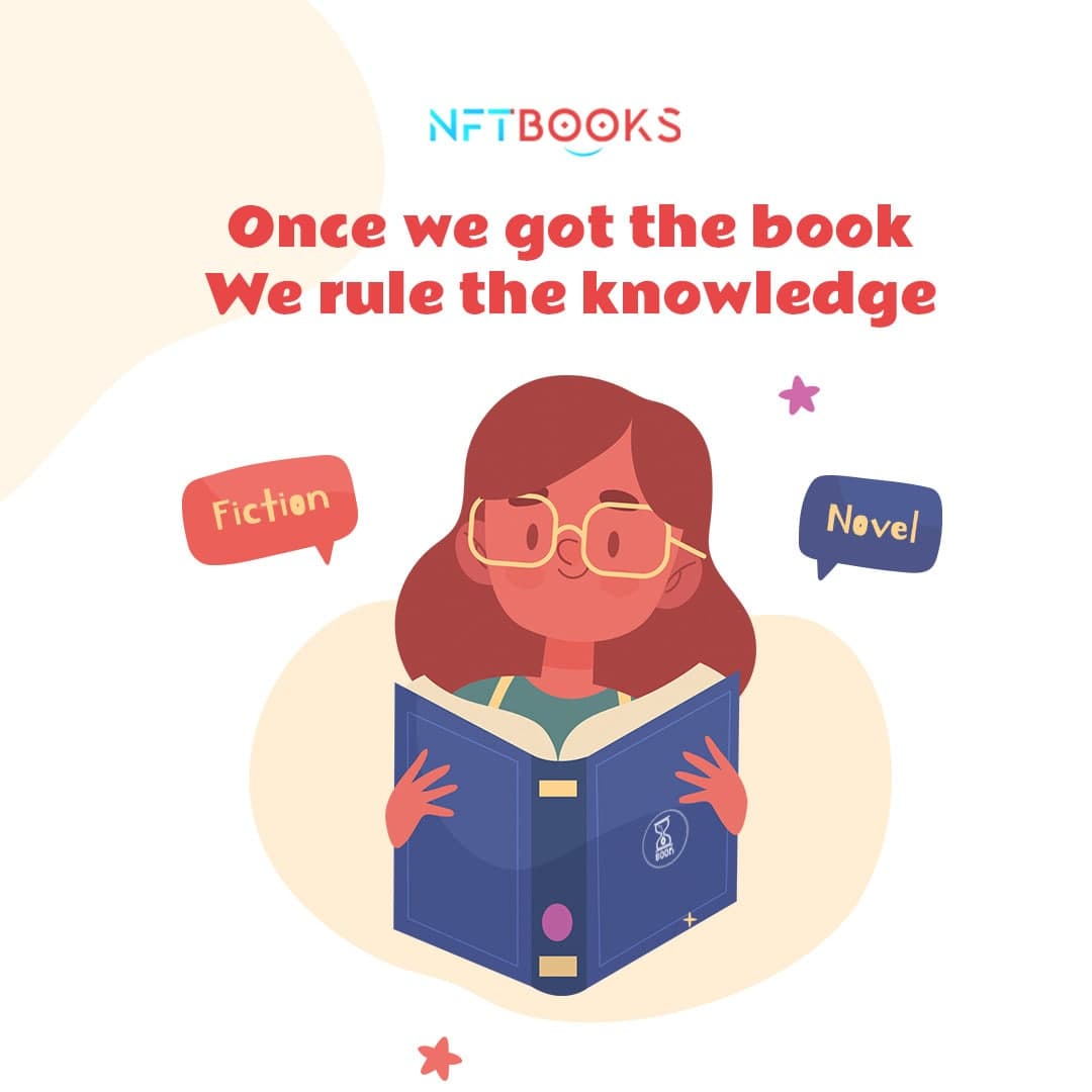 nftbstoken's tweet photo. Knowledge is a prerequisite for success in any field, and books are the means for you to do that. At #NFTBOOKS , we have a wealth of knowledge with a great huge library of books. 
Let's conquer knowledge with #NFTBOOKS 

#WeAreRealBookers #PublishEcosystem #BookSwarmArmy $NFTBS https://t.co/Cy8aQeVXJf