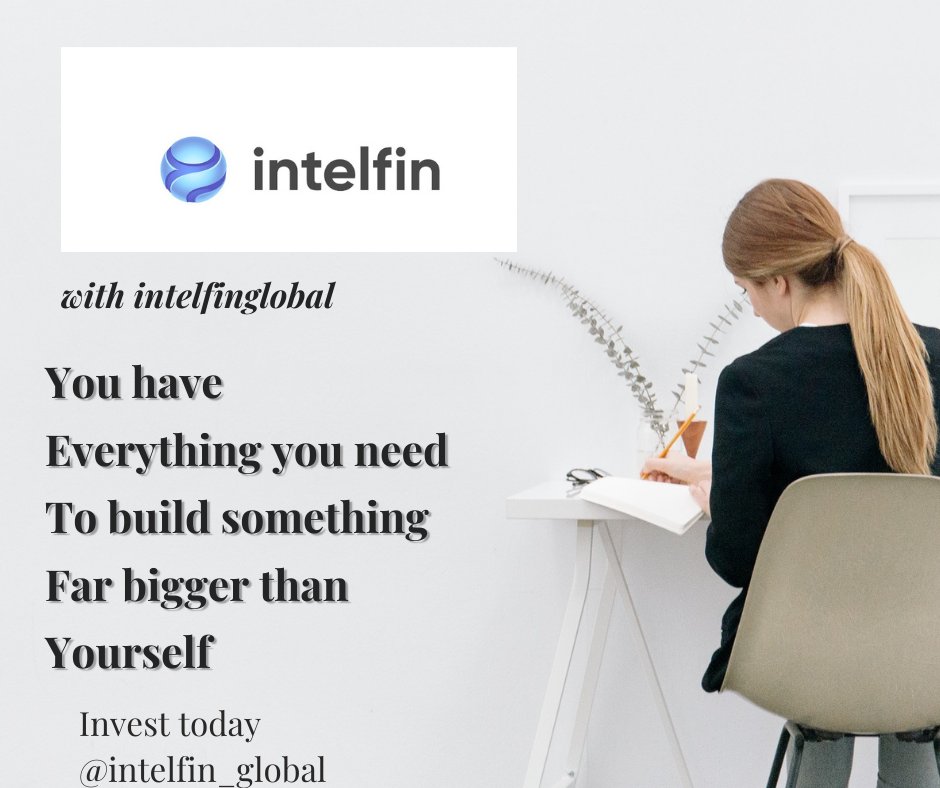 Evarestblqk's tweet photo. Try #intelfinglobal today and your story of investment will never remain the same. @intelfin_global  we offer you the best. #cryptocommunity #CryptoNews #cryptoBOT #AI #DeFi  #IFGT #Ambassador https://t.co/z0CGZgFVR4