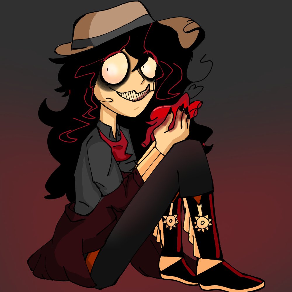 belcebuTrash's tweet photo. cowboy cannibal!
#johndoegame 
#johndoefanart https://t.co/BrR5ENBUGh