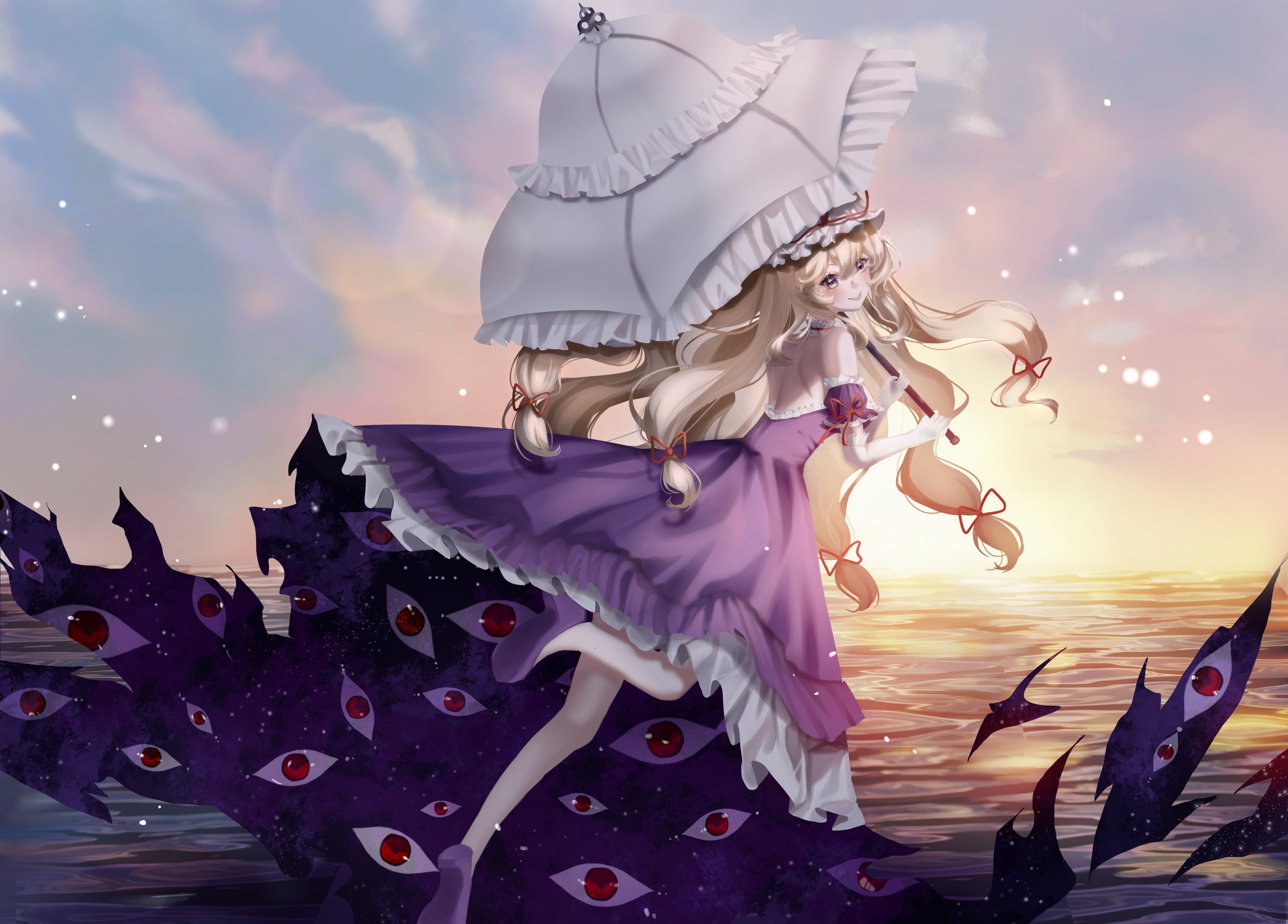 Rie The Sun Sets 東方 東方project 八雲紫 T Co 70xcg8eutg Twitter