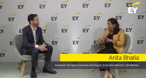 The digital divide has become the new face of gender inequality. For so many quotidian things now, if you are offline, you are off-life. Poor women &amp; girls suffer the most. - My interview with <a href="/Baschnonga/">Adrian Baschnonga</a> <a href="/EY_TMT/">EY Global TMT</a> on digital inclusion during #MWC22.