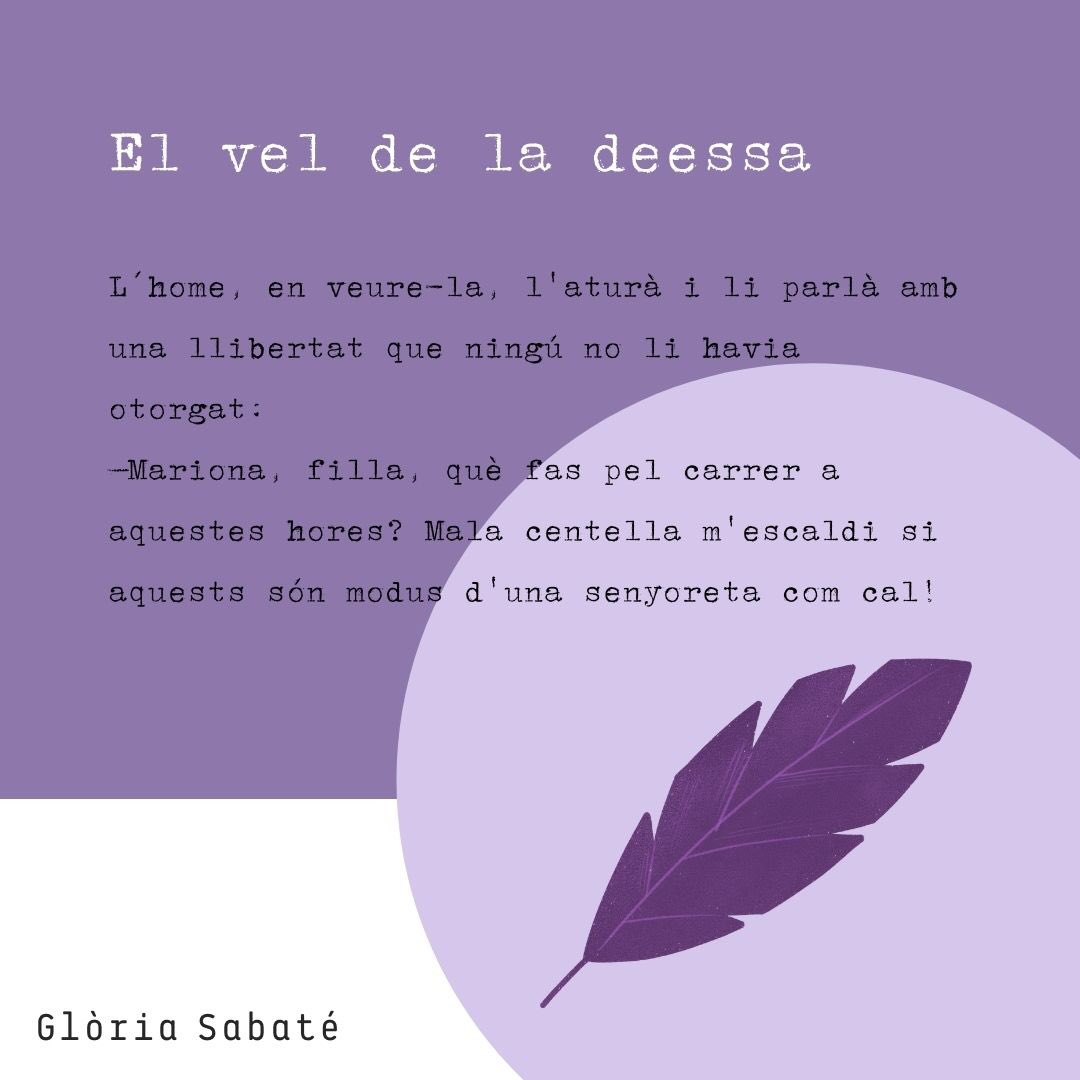 ElDeessa's tweet photo. S'apropa el Dia de la Dona i a #elveldeladeessa podem veure com avui tant com abans aquest dia és necessari. 
Ja saps, comporta't com una "senyoreta com cal" i surt demà al carrer!
@SabateMarin #gloriasabate #barcelona #llegir #llibres #8m #diadeladona #dones #dona https://t.co/gdPA9YhNtn