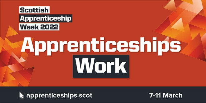A big week for #DYW. It's Scottish Apprenticeship Week 7-11th March. Throughout the week pupils will gain the opportunity to hear from a range of Apprentices about their pathway and experience developing our learners understanding of the apprenticeship route #ApprenticeshipsWork!