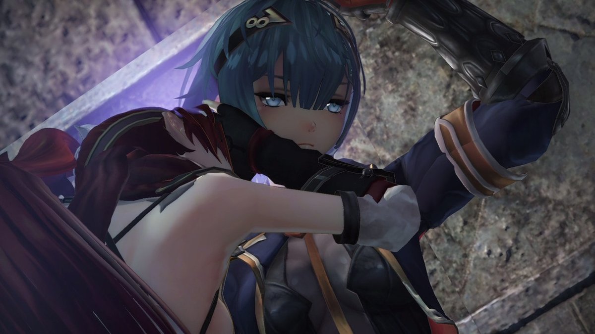 MLGsavy's tweet photo. Game is lit so far!! Super #yuri and i love it #NintendoSwitch #koeitecmo #nightsofazure2 #nightsofazure https://t.co/wFp1qsjZeT