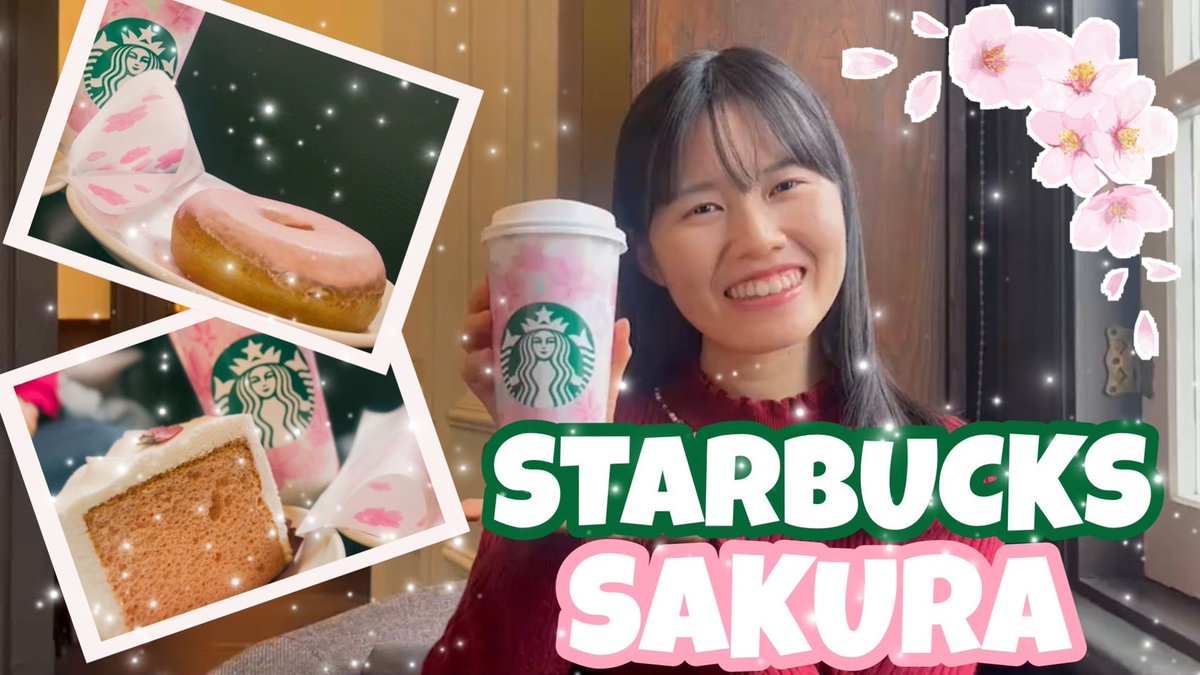 ChannelHaruna's tweet photo. 【New  video 🎉】
https://t.co/hGyjPzyEuG
Starbucks Sakura spring drink and sweets
I visited Starbucks Coffee Kobe Kitano Ijinkan
opened for business in 2009.
Today, I'd like to introduce the spring-only cherry blossom series of drinks at this Starbucks.

#starbucks https://t.co/HVhtCK1ZEA