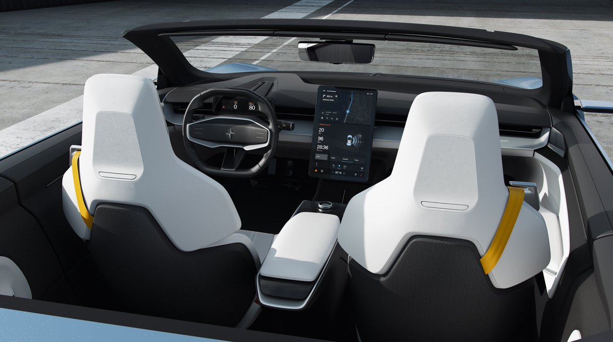 evoIndia's tweet photo. Say hello the #PolestarO2 concept – an electric hard top convertible that comes with an integrated cinematic drone!
@PolestarCars https://t.co/3DVvoypt7w