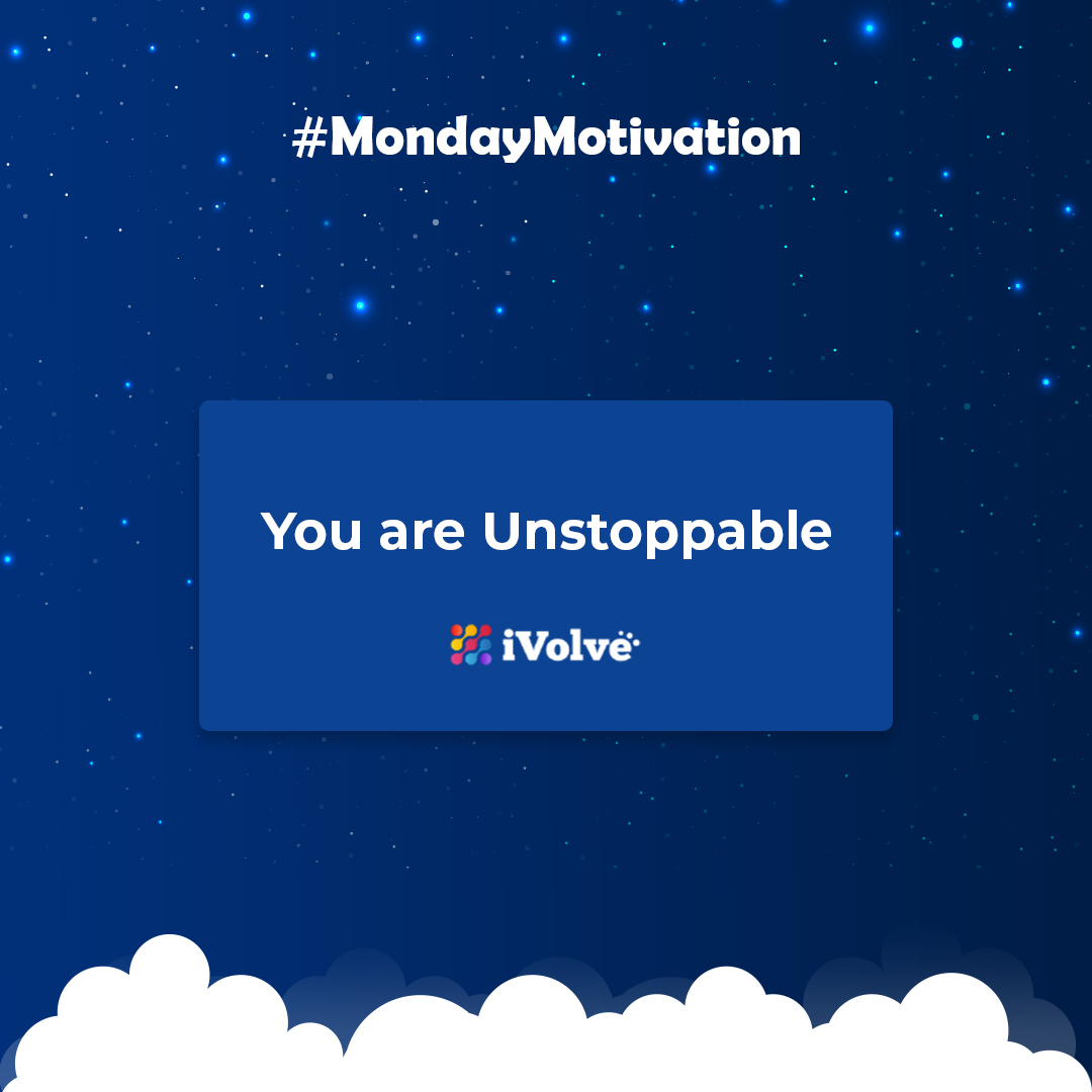 iVolvetech's tweet photo. No one can stop you until you stop trying. Set goals for the week, target them, and get them done by the end. The weekend might have slowed you but your performance has no limits!

#Mondaymotivation #IVOLVE #cloudconsulting #cloudcomputing
#DevOps #kubernetes #ivolvetechnologies https://t.co/bZdQ8hMN3J