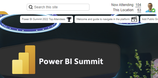 #PowerBISummit one hour to start and already 100+ in the lobby #PowerBI
