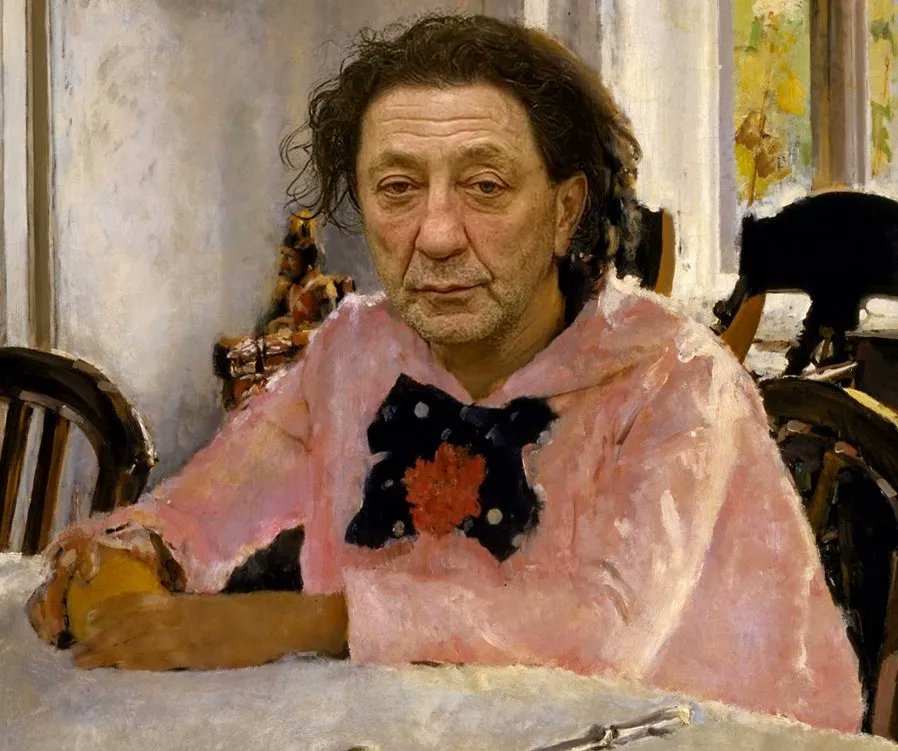 Мальчик с персиками картина