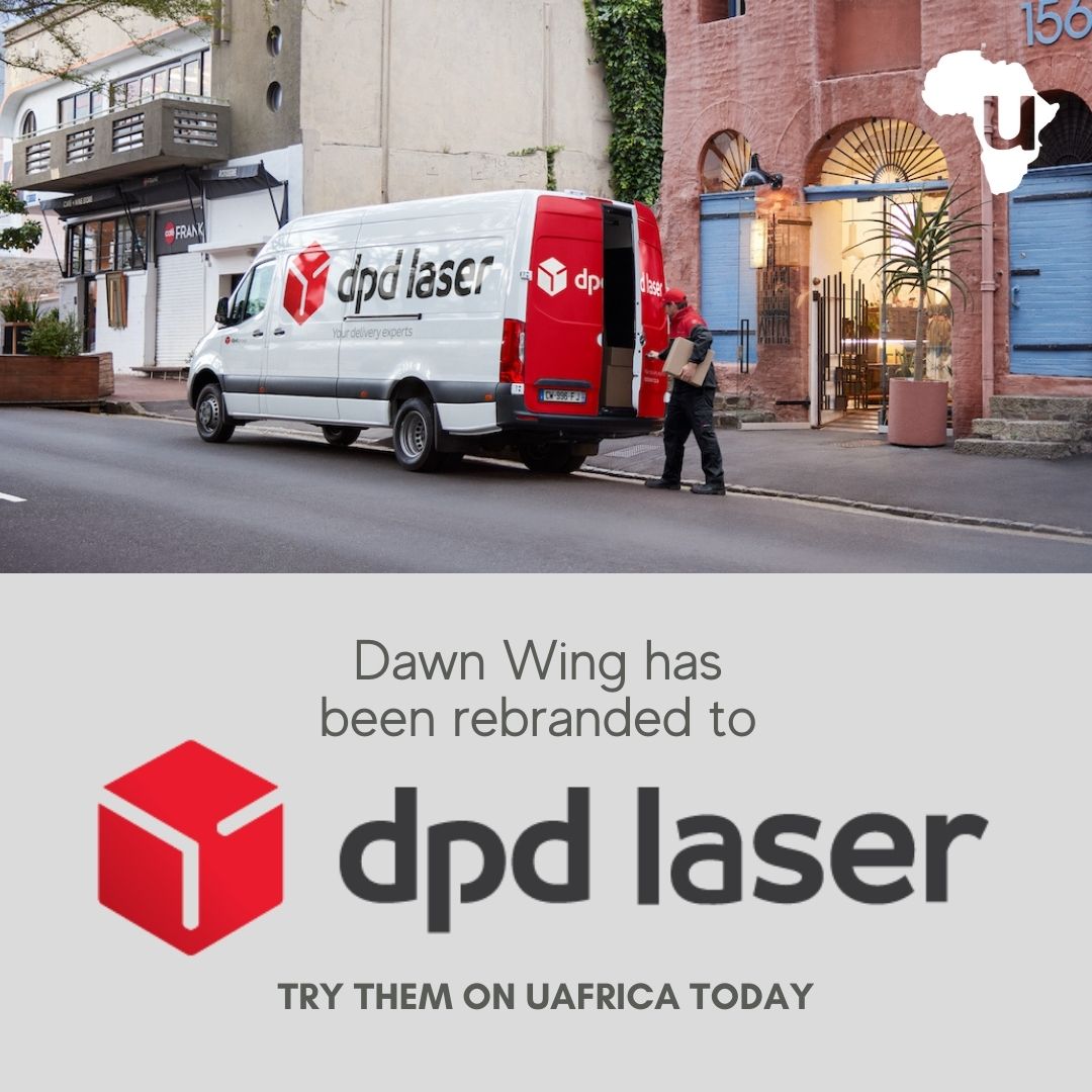 bobgocoza's tweet photo. 🎉 EXCITING NEWS 🎉
From today, Dawn Wing will be DPD LASER on the uAfrica platform.
➡️ https://t.co/YNZ8PaaTmf
#uAfrica #uAfricaplatform #uAfricaCourierPartners #courierpartners #DawnWing #dpdLaser #dpd #rebrand #acquisition
Remove media https://t.co/E9xTBHsARh