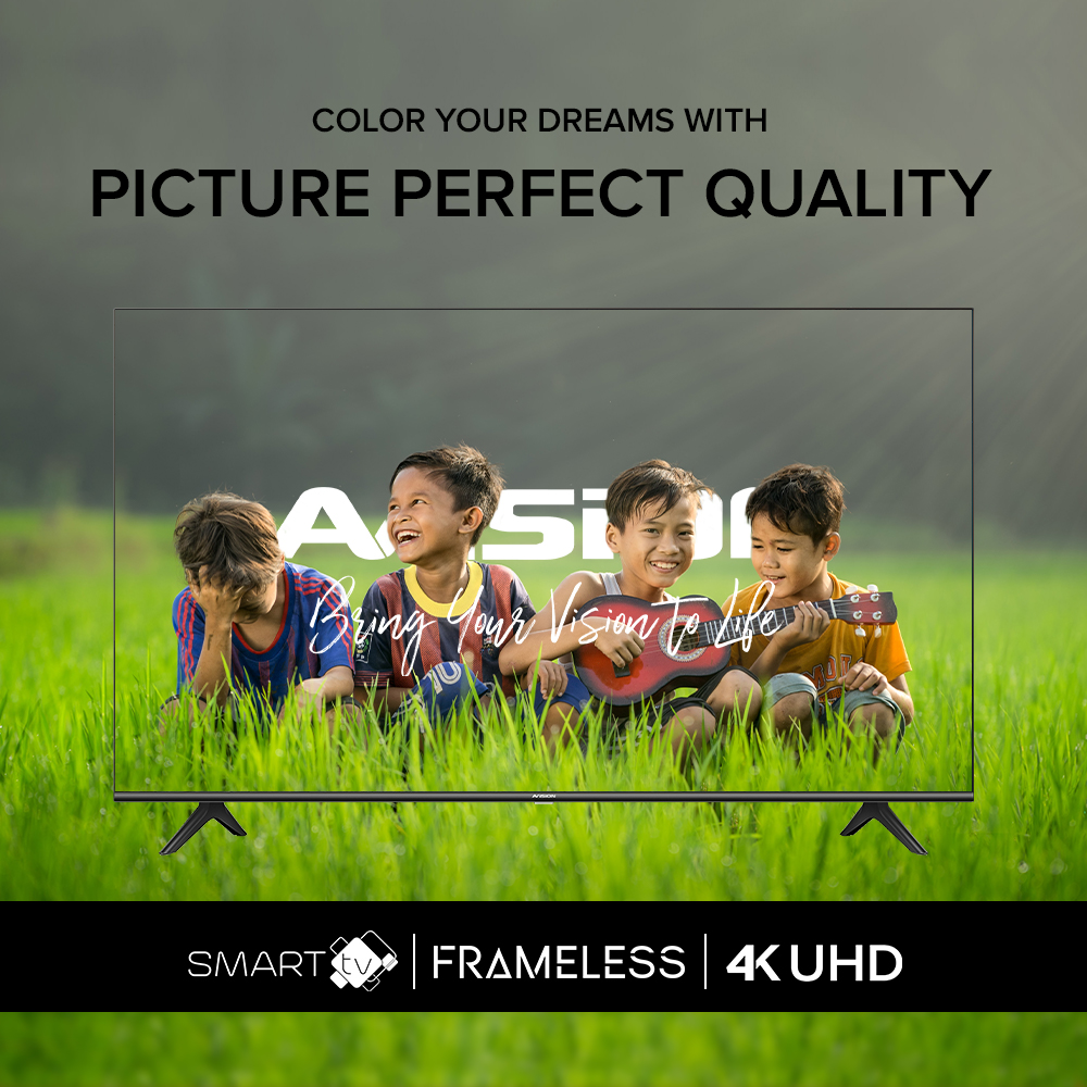 avisionph's tweet photo. Color your dreams with top notch details and picture perfect quality. TV Technology that brings contrast and colors for immersive watching experience. 😍

Shop now and order online here! 🛒:
Lazada: https://t.co/vROtbNiesk
Shopee: https://t.co/C3CY0ZFBgR

#SmartTV #4K #AvisionPH https://t.co/Ew3om9Eq8A
