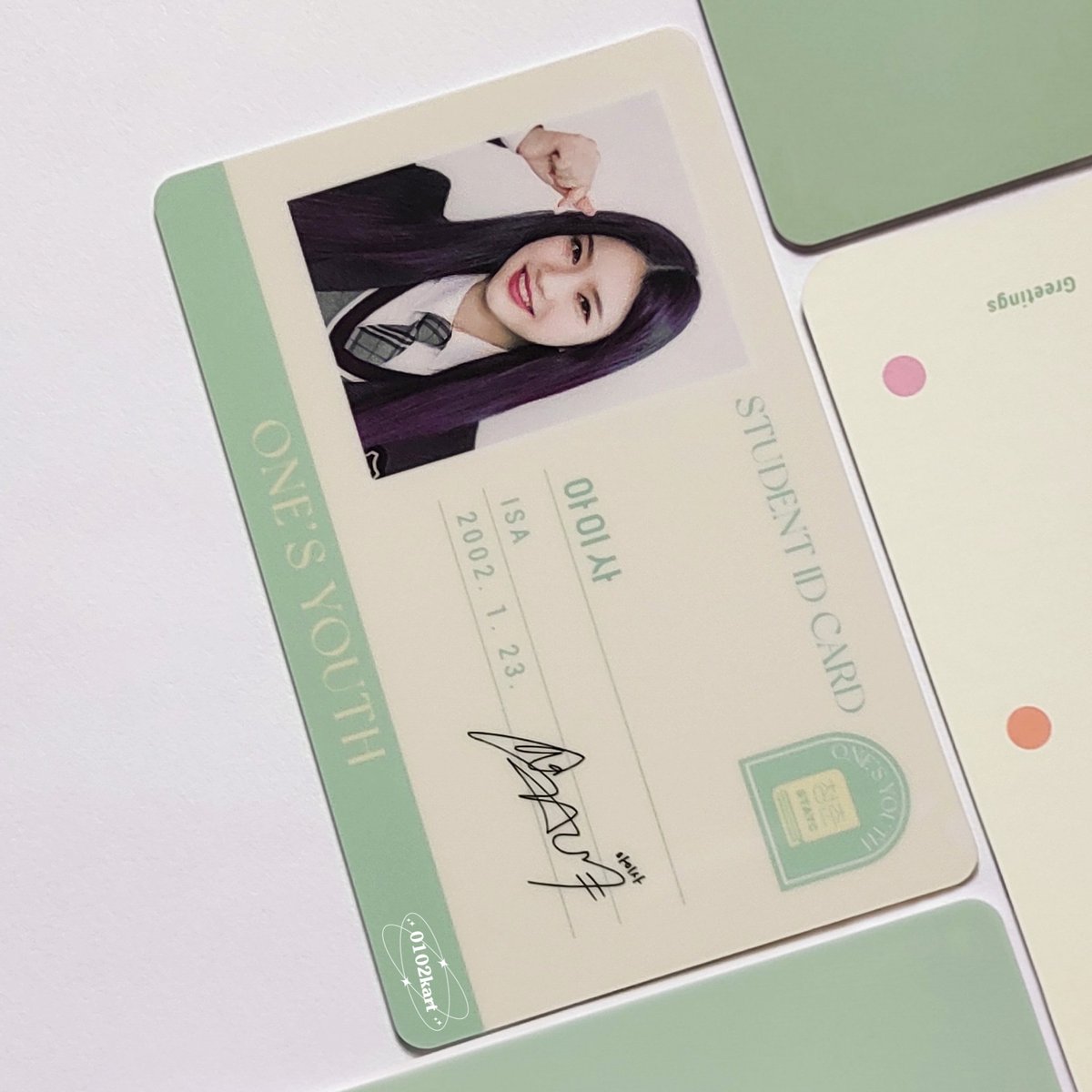 aisawink's tweet photo. ♡⃕  #0102mail ! — ⌠ 03.07.22 ⌡ 

ty for letting me adopt isa’s sg22 id card, it was packed rlly well and i also really appreciate the freebies! overall, a very smooth transaction. ‘til next time! ♡

⤹ @cxiaoyouyi https://t.co/ApUTFJOZsA