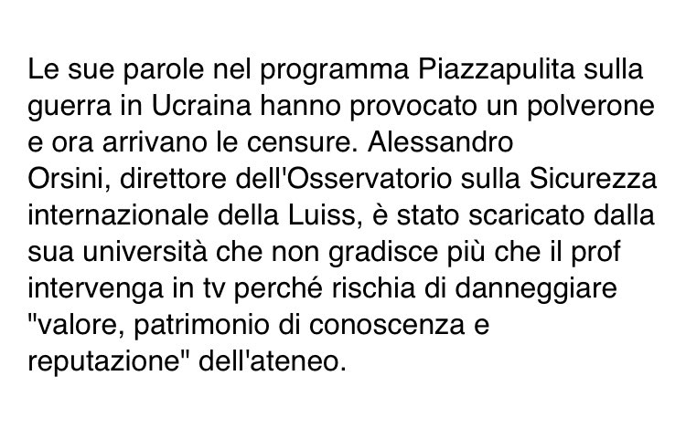 Osservatorio politico occidentale tweet media