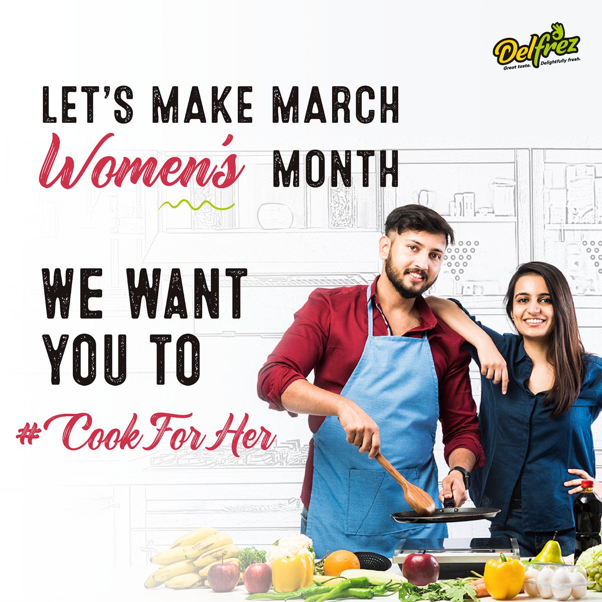 suguna_delfrez's tweet photo. Celebrate your favourite girl and show her you care. Women’s Day is coming up and we think men should start doing more at home and #CookForHer.
We’re going to help you give her some amazing food.
Stay tuned to our channels.
#ChickenLover #EggLover #womensday #womensmomth https://t.co/2AanOc9PyC