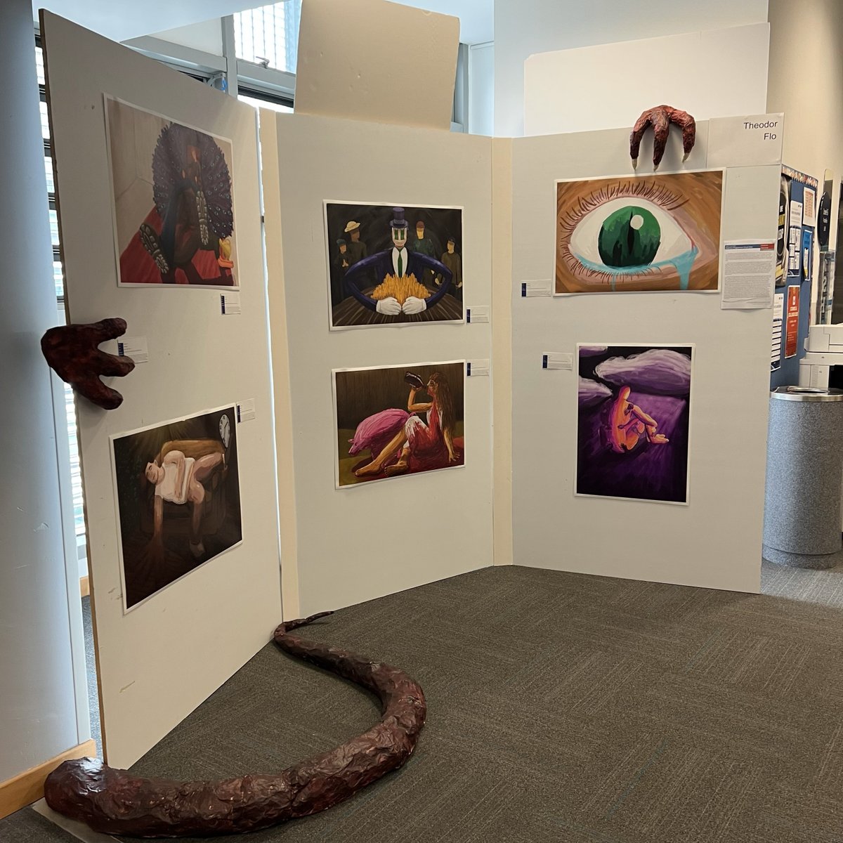 SAISSingapore's tweet photo. Our Grade 12 IBDP Visual Art students final exhibition starts today! The exhibition will be displayed at Franklin Level 6, Art Space, for two weeks. 

View their creative works online here: https://t.co/wGVGzWM5pG

#SAISRocks #CognitaWay #SAISVisualArt #SAISDraws https://t.co/mZEnqh9sEV