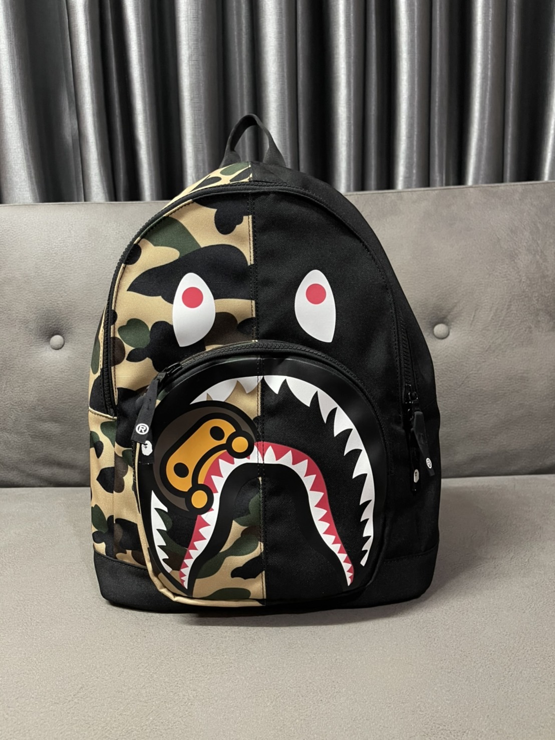 1ST CAMO SHARK DAYPACK KIDS