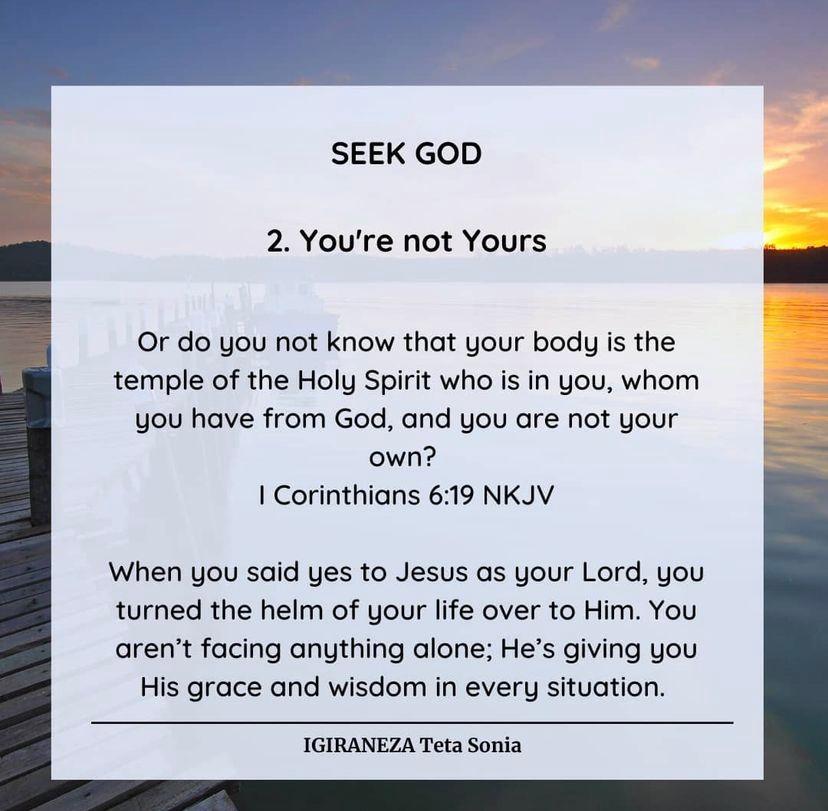 AWalkWithGod1's tweet photo. Seek God!
#YouAreNotYours https://t.co/Nq9EOKiVs2