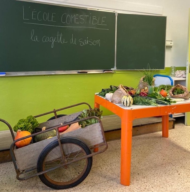 🥕 Grâce à l’Ecole comestible, les élèves de CM2 de l’école Air Bel participent à des ateliers interactifs et culinaires sur le temps scolaire pour apprendre l’importance du bien manger. 

Une première à Marseille. ⤵️ madeinmarseille.net/108330-marseil…