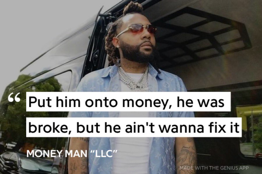 sinnurqq's tweet photo. This the realest Money Man bar fr https://t.co/fwMfEJHsXJ