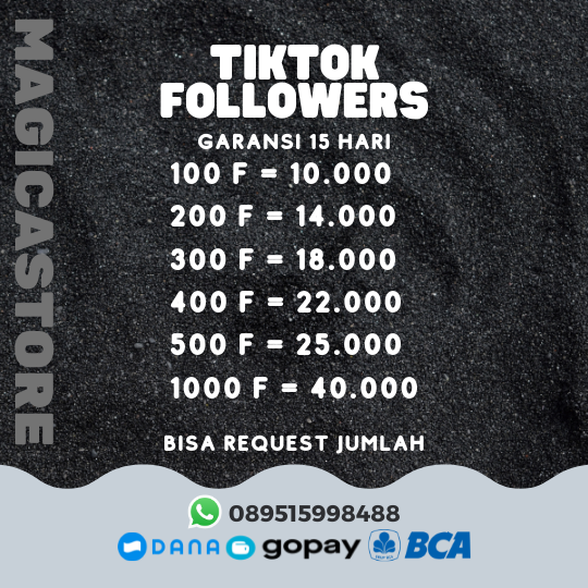 magicastore's tweet photo. yuk kak beli followers, like, view buat akun tiktok atau ig nya supaya rame🤩✨
Harganya lebih murah dibanding yg lain lho!
1000 views tiktok cuman 5k ! wow murah banget
cek profile ku ya😍
#zonauang #zonajajan #zonaba #tiktok https://t.co/4kxSw9pIlS