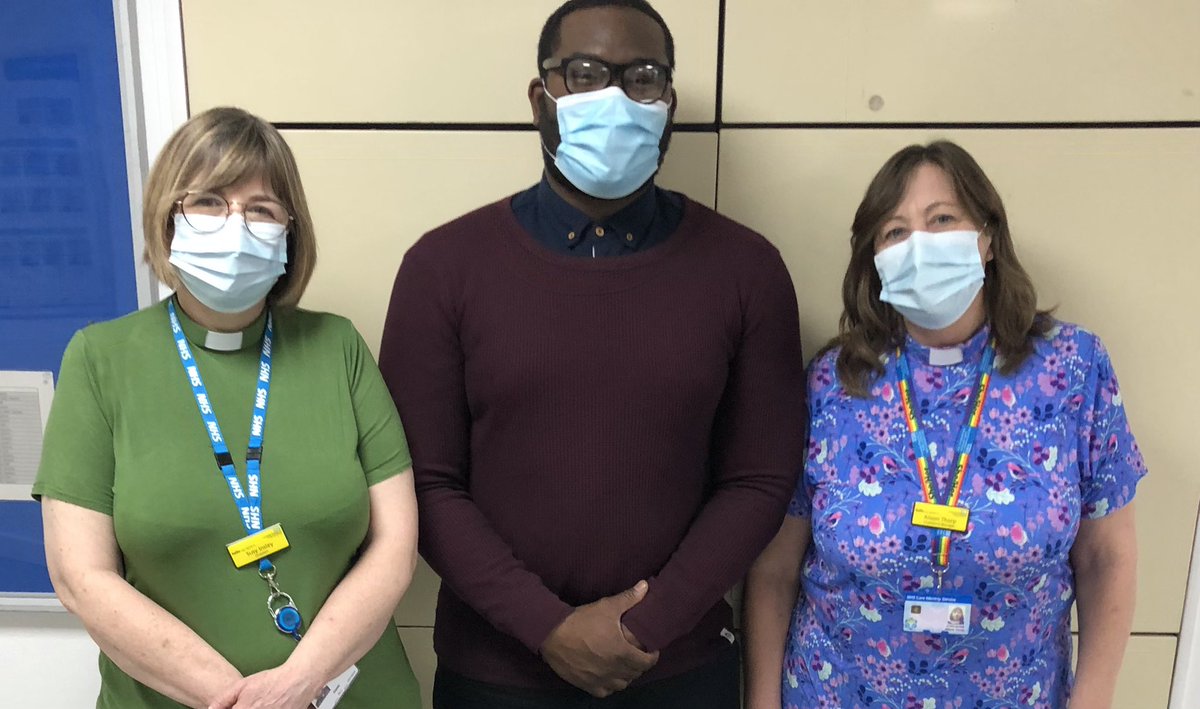 Alison Thorp ๐๐ (@alisonthorp) on Twitter photo Welcome to David Lindo joining the QHB Chaplaincy team <a href="/UHDBTrust/">University Hospitals of Derby and Burton NHS FT</a> today <a href="/Jackie31491965/">Jackie Marriott</a> <a href="/paulvincentbro1/">Paul Brooks MBE, MSc</a> Welcome to David Lindo joining the QHB Chaplaincy team <a href="/UHDBTrust/">University Hospitals of Derby and Burton NHS FT</a> today <a href="/Jackie31491965/">Jackie Marriott</a> <a href="/paulvincentbro1/">Paul Brooks MBE, MSc</a>