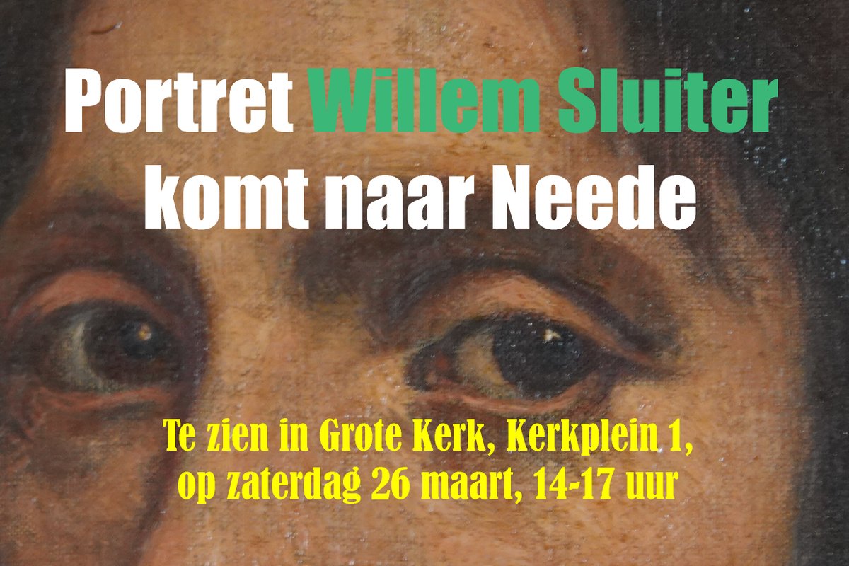 Rond de onthulling van het borstbeeld van dichter Willem Sluiter is zijn begeerde portret even te bewonderen in de Grote Kerk in Neede. Verre nazaat Willy Sluiter schilderde het naar het origineel van Pieter van Anraadt. Zie willemsluiter.nl/actueel/81-bor… <a href="/CenEBerkelland/">Cultuur & Erfgoed Berkelland</a> <a href="/Erfgoedcentrum/">Erfgoedcentrum A&L</a>