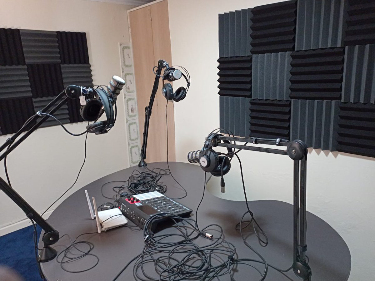 (24/25) Through a matching grant offered within our  <a href="/Team4Tech/">Team4Tech</a> partnership, we got a couple of equipment to set up and operationalise a podcasting space &amp; digitisation booth. 

#Impact21 #podcast #startingsmall #WeAreBits