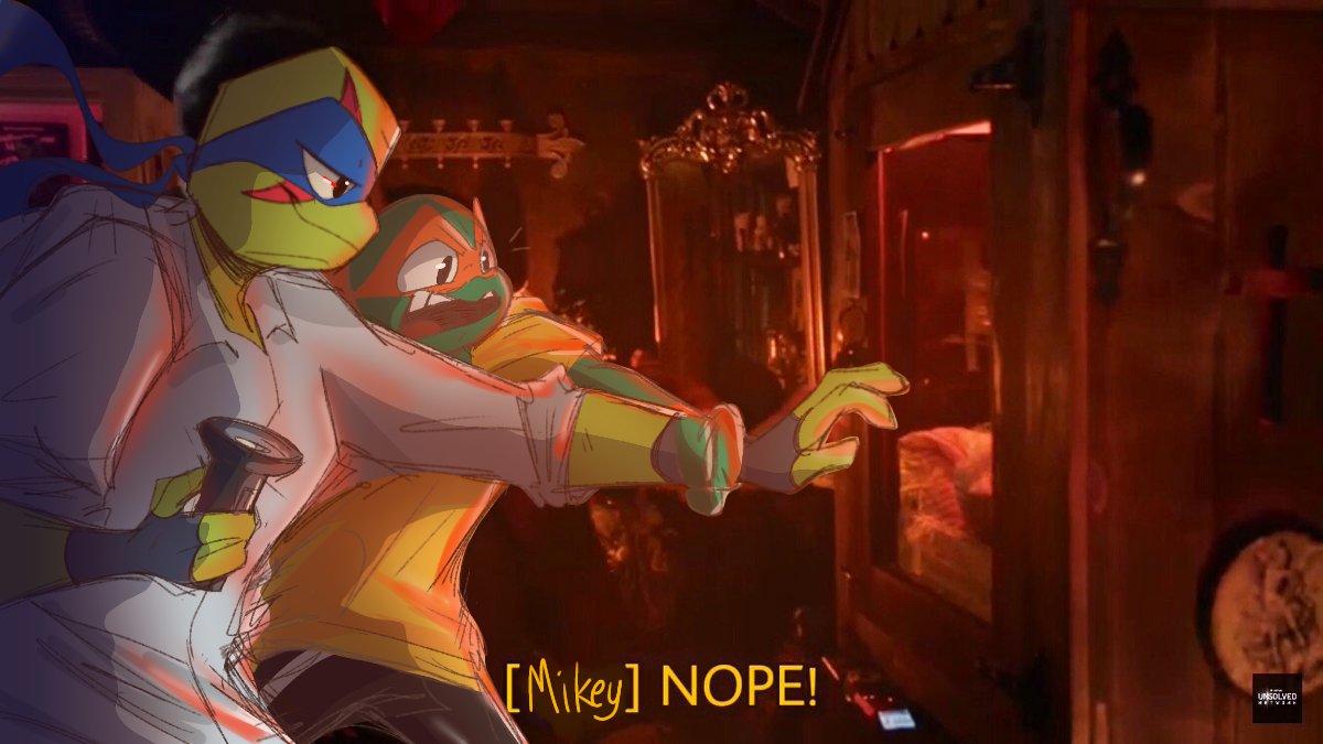 artpepkin's tweet image. Constant struggle
#rottmnt #tmnt #buzzfeedunsolved  #Leo #Mikey