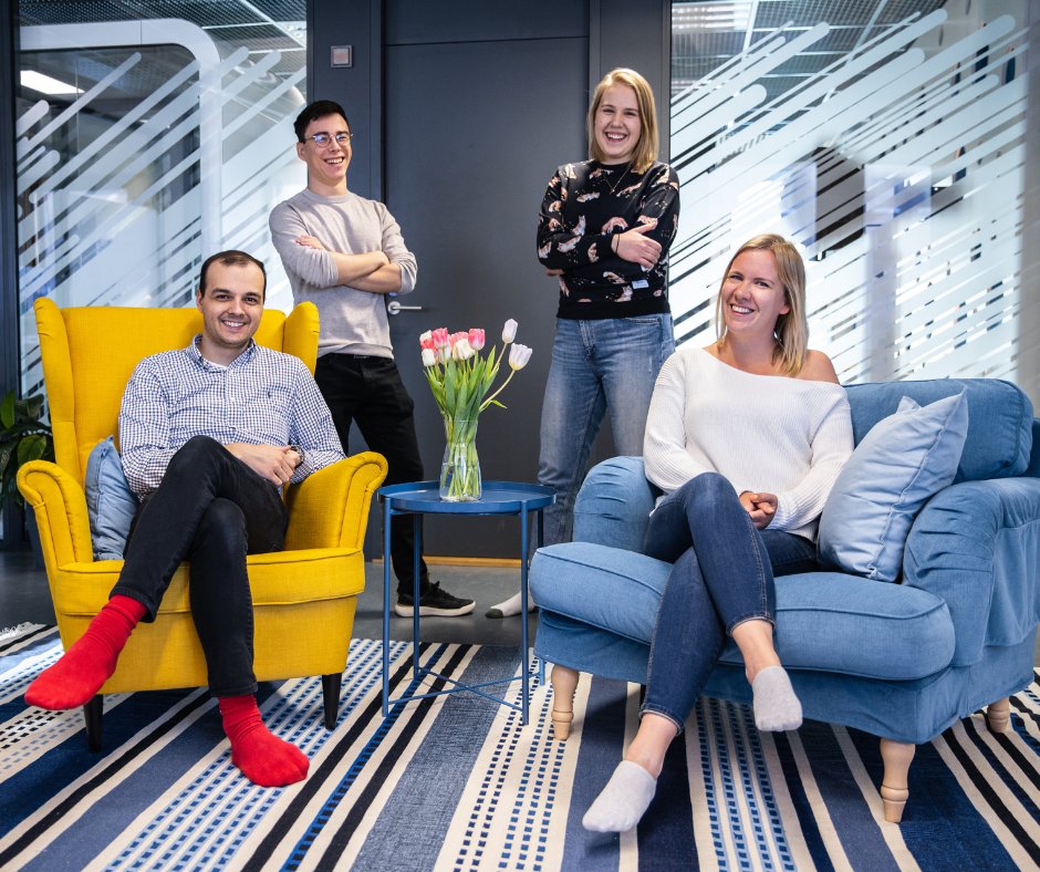 We are happy to share that Showell family is growing again:

Taru-Maria Kivistö - Head of Customer Success
Diego Boella, Corbin Wahl and Mariia Hollanti - SDR's

Event though the situation abroad is constantly in our minds, we trust that Spring will also bring good things.💙💛