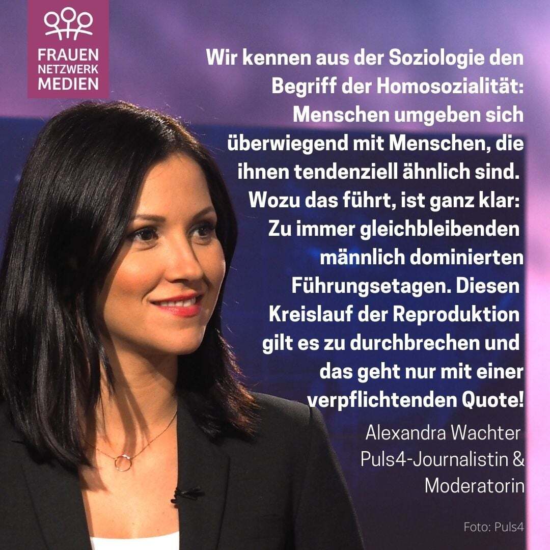 Unsere Co-Vorstandsvorsitzenden Alexandra Wachter begründet ihre Forderung nach der Quote mit soziologischen Forschungsergebnissen. #ReframingQuotenfrau
