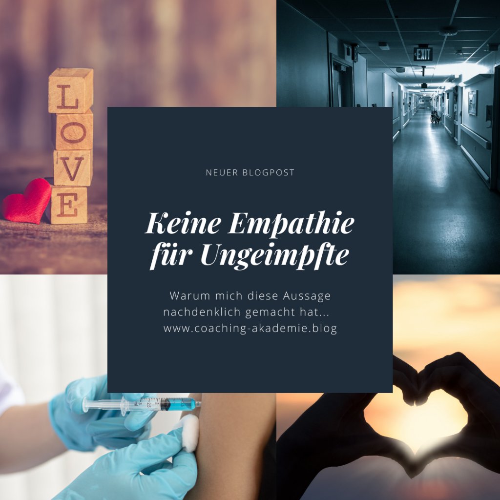 “Kein Mitgefühl für Ungeimpfte” lautete im Herbst 2021 die Überschrift auf der Titelseite einer regionalen Tageszeitung. Das hat mich nachdenklich gemacht. 

Unabhängig von den medizinischen, politischen und juristischen Blickwinkeln auf Corona, die

bit.ly/3MuVN3G