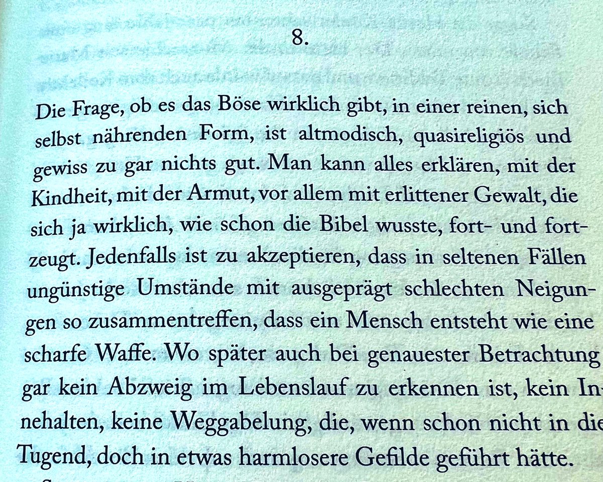 ankeanine's tweet image. Die Frage, ob es das Böse wirklich gibt.