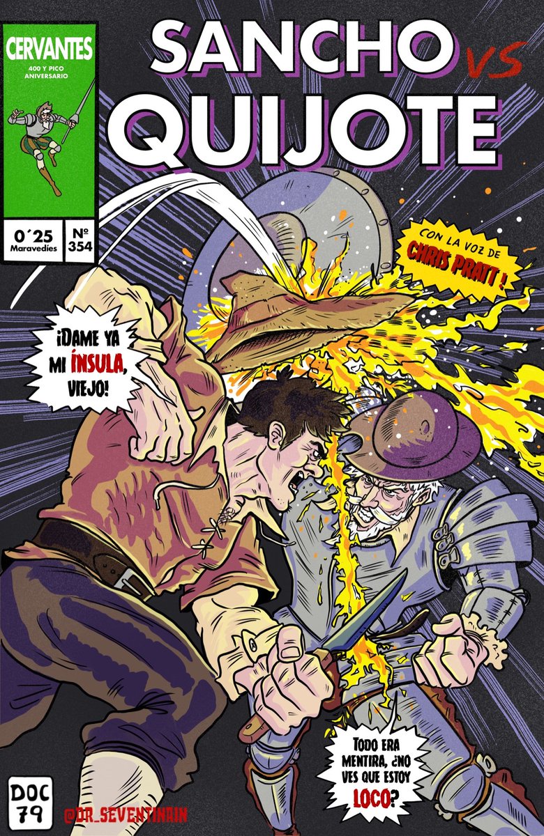 Atentos a los clásicos marvelizados que está haciendo <a href="/Dr_Seventinain/">El Viñetáculum del Doctor 79</a>. Algo me dice que tendrían mucho éxito en el aula!!