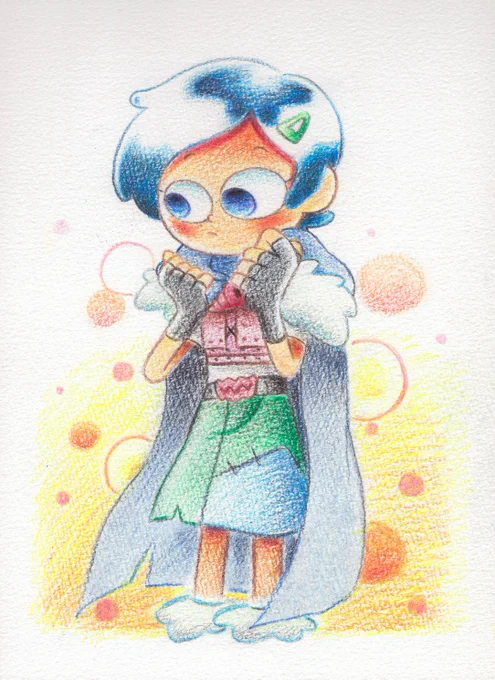 #同じ人が描いたとは思えない絵を貼る 
いろんな描き方に挑戦するのが好き 