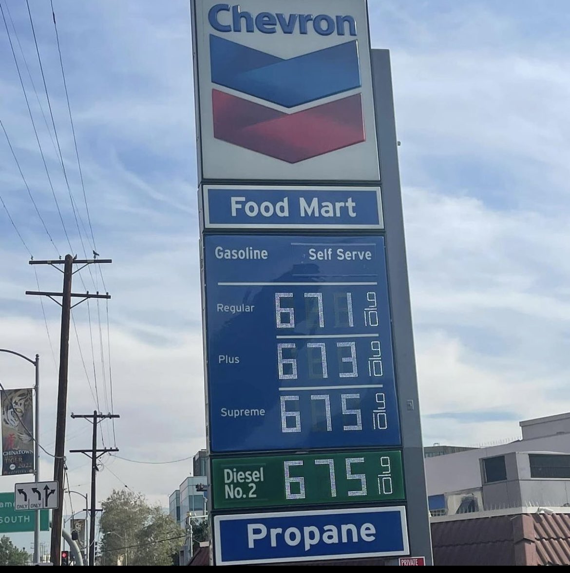 taylortrandahl's tweet image. Gas is now officially more expensive than the movie I Am Legend imagined it would be during the apocalypse.