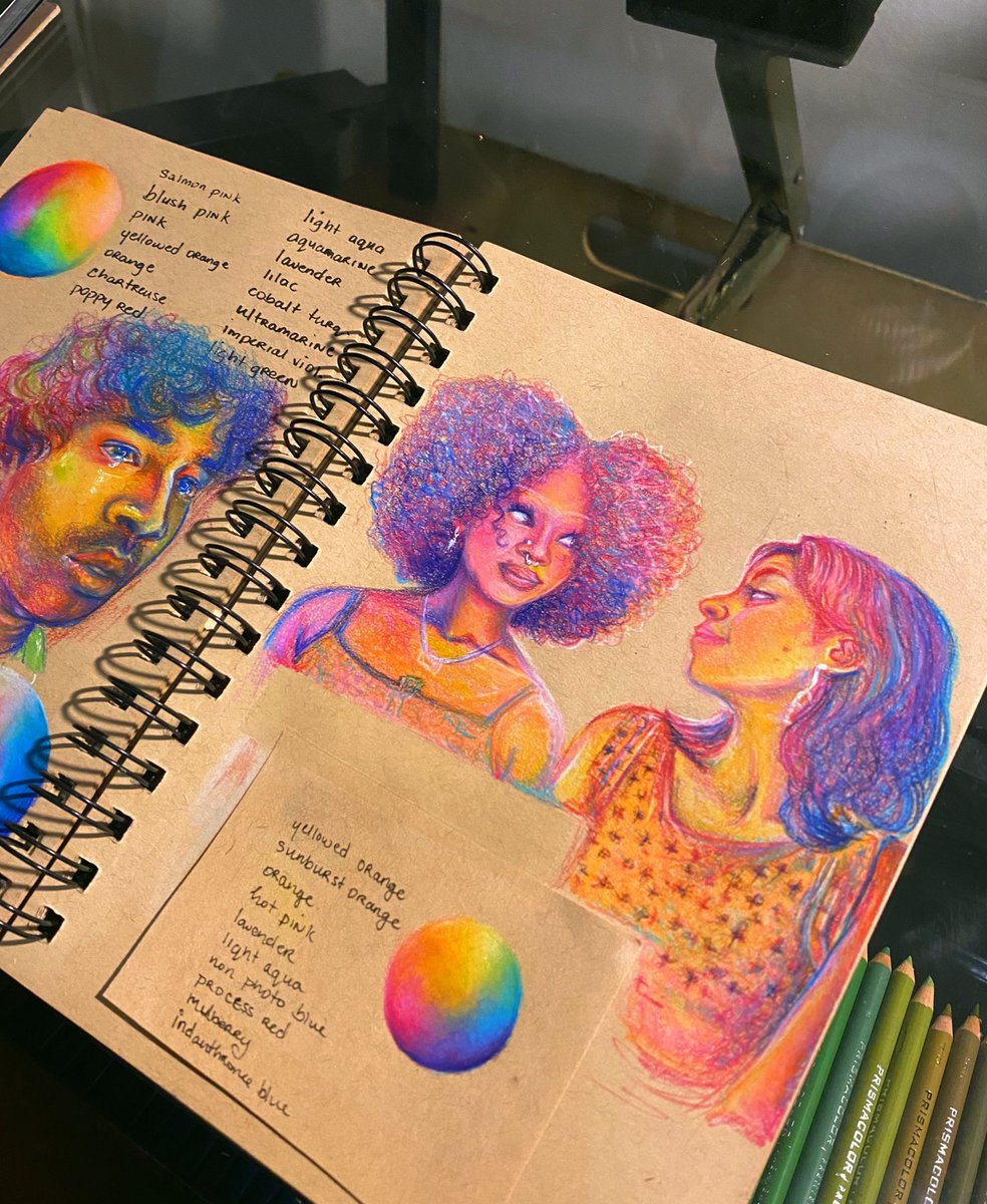 bylvchristiana's tweet photo. New color study 
@CC4LYPSO &amp; her gf 
Too cute not to draw ! https://t.co/VdpqVxrn7S