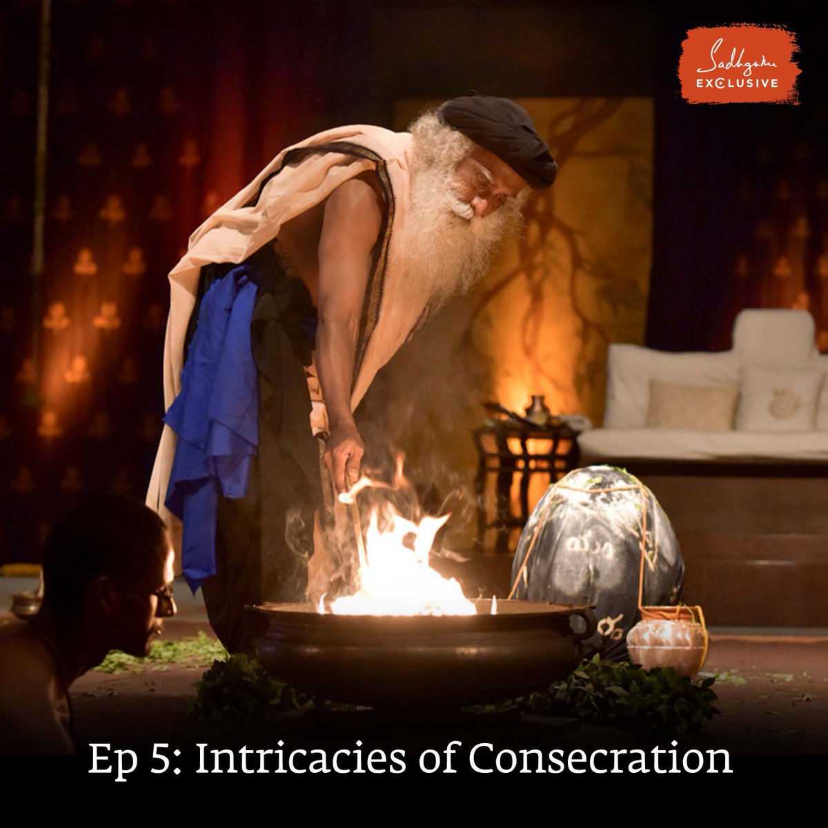 SgExclusive_'s tweet photo. Relive the consecration of a powerful new energy form, and get a taste of Sadhguru's phenomenal mastery over the mechanics of life. Watch all episodes now on Sadhguru Exclusive: https://t.co/hhWk2DZ4qe
#SadhguruExclusive #Sadhguru https://t.co/YpDRMSx10B