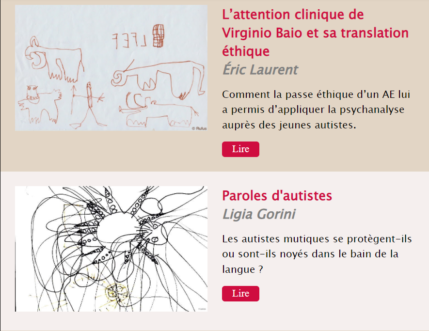 acf_capa's tweet photo. Rentrée de l'#Hebdoblog sous le signe du #Cera
✏️En quoi la clinique de l'autisme est une politique
✏️Le Réel de l'autiste
✏️L'attention clinique de Virginio Baio et sa translation éthique
✏️Paroles d'autistes
✏️Chronique du malaise : Moi, Eric Z... par Ph. De Georges
#HB263 https://t.co/NqP9Kcqgo5